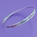 Virtuous Woman, Sterling Silver Mobius Bracelet, Proverbs 31