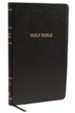 KJV Thinline Reference Bible, Bonded Leather, Black - Imperfectly Imprinted Bibles