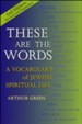 These Are the Words, 2nd Edition-Revised and Expanded: A Vocabulary of Jewish Spiritual Life (REV and Expanded)