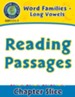 Word Families - Long Vowels: Reading Passages - PDF Download [Download]