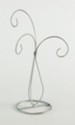 Ornament Stand, 3 Arms, Silver