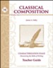 Classical Composition VII: Characterization Teacher Guide