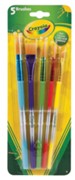 Crayola, Arts and Crafts Brushes, 5 Pieces