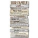 Our Family Will Love   Wall Art Sign