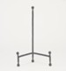 Metal Tripod Easel with Balls, 12 Inches, Black