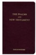 Douay-Rheims New Testament With Psalms, Genuine Leather, Burgundy
