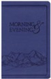 Morning and Evening, NIV Edition, soft leather look,    - Blue