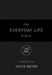 The Everyday Life Large-Print Bible--soft leather-look, black