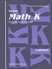 Saxon Math K, Meeting Book