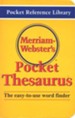 Merriam-Webster's Pocket Thesaurus