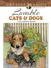 Lovable Cats and Dogs Adult Coloring Book