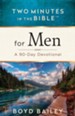 Two Minutes in the Bible for Men: A 90-Day Devotional - eBook