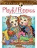 Playful Puppies Coloring Book