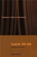 Isaiah 40-66: A Commentary