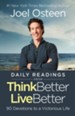 Daily Readings from Think Better, Live Better: 90 Devotions to a Victorious Life - eBook