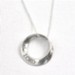 Proverbs 31:30--Sterling Silver Mobius Necklace