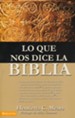 Lo Que Nos Dice La Biblia  (What the Bible Is All About)