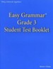 Easy Grammar Grade 3 Test Book