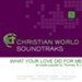 What Your Love Did For Me [Music Download]