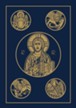 Ignatius Bible, Large Print--bonded leather, blue