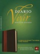 NTV Biblia de estudio del diario vivir, SentiPiel cafe/cafe claro, NTV Life Application Study Bible--soft leather-look, brown/tan (indexed)