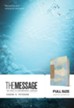 The Message Bible--soft leather-look, sky blue