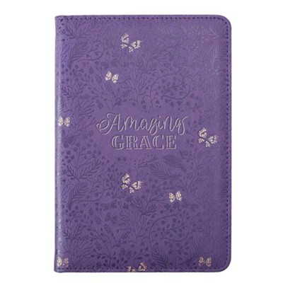 Amazing Grace Bible Study Kit, LuxLeather, Purple  - 