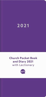2021 Church Pocket Book and Diary, Purple  - 
