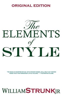 the elements of style william strunk pdf