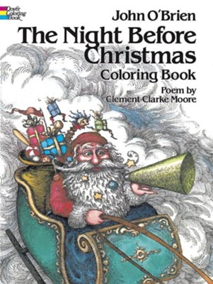 The Night Before Christmas Coloring Book, Edition 0081  -     By: Clement C. Moore
