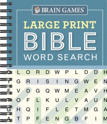 Large Print Bible Word Search  - 