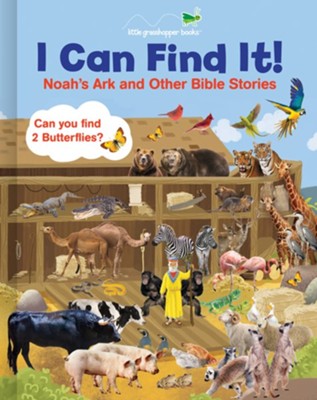 I Can Find It! Noah's Ark and Other Bible Stories (Large Padded Board Book)  -     Illustrated By: Jenny Wren
