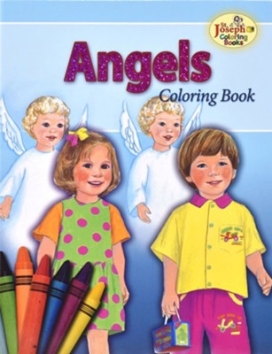 Angels Coloring Book    -     By: Catholic Book Publishing Co
