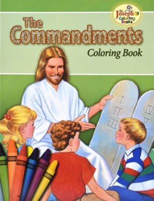 Coloring Book about the Commandments    -     By: Rev. Lawrence G. Lovasik
    Illustrated By: Paul T. Bianca
