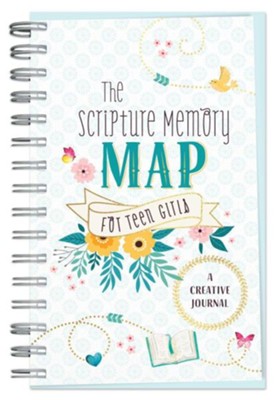 Scripture Memory Map for Teen Girls: A Creative Journal  -     By: Compiled by Barbour Staff
