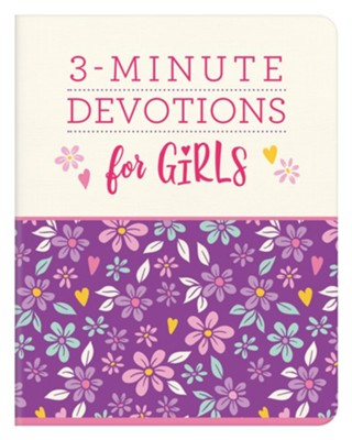 3-Minute Devotions for Girls  -     By: Compiled by Barbour Staff
