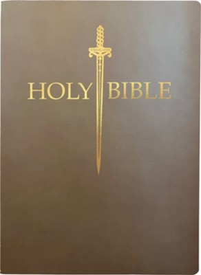 KJV 1611 Sword Bible, Large Print--Soft leather-look, coffee: Whitaker ...