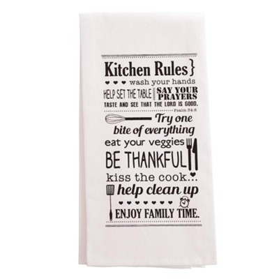 Kitchen Rules Tea Towel  - 