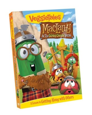 MacLarry & the Stinky Cheese Battle: VeggieTales DVD   - 