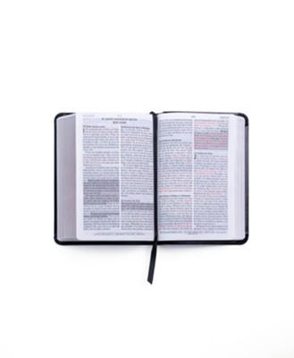 Santa Biblia de Promesas Reina Valera 1960, Compacta Piel Especial Negro (Compact Promise Bible, Black)  - 