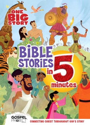 One Big Story Bible Stories in 5 Minutes, Padded Hardcover  -     Edited By: B&H Kids Editorial Staff
    Illustrated By: Heath McPherson
