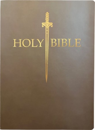 KJV 1611 Sword Bible, Large Print--Soft leather-look, coffee: Whitaker ...