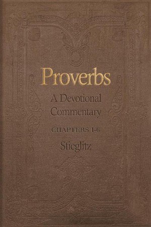 Proverbs: A Devotional Commentary Vol. 1: Gil Stieglitz: 9780983860280 ...