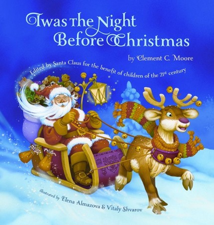 twas the night before christmas book by clement c moore