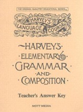 Harvey's Elementary & Composition  Answer Key