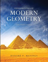 Fundamentals of Modern Geometry for College Students
