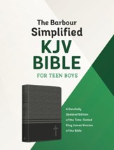 SKJV Barbour Bible, Teen Boys  Edition, soft leather-look