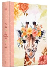 SKJV My Bible for Girls--hardcover, giraffe