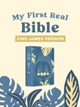 KJV My First Real Bible, Boys Edition, soft leather-look