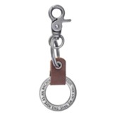 Hope As An Anchor Stamped Keyring